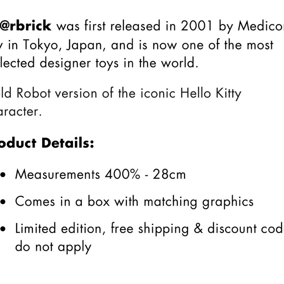 400% Hello Kitty gold 🐱🐻 - Picture 5 of 6